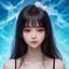 文学系研究生方宜头像，青年女性，书卷气
